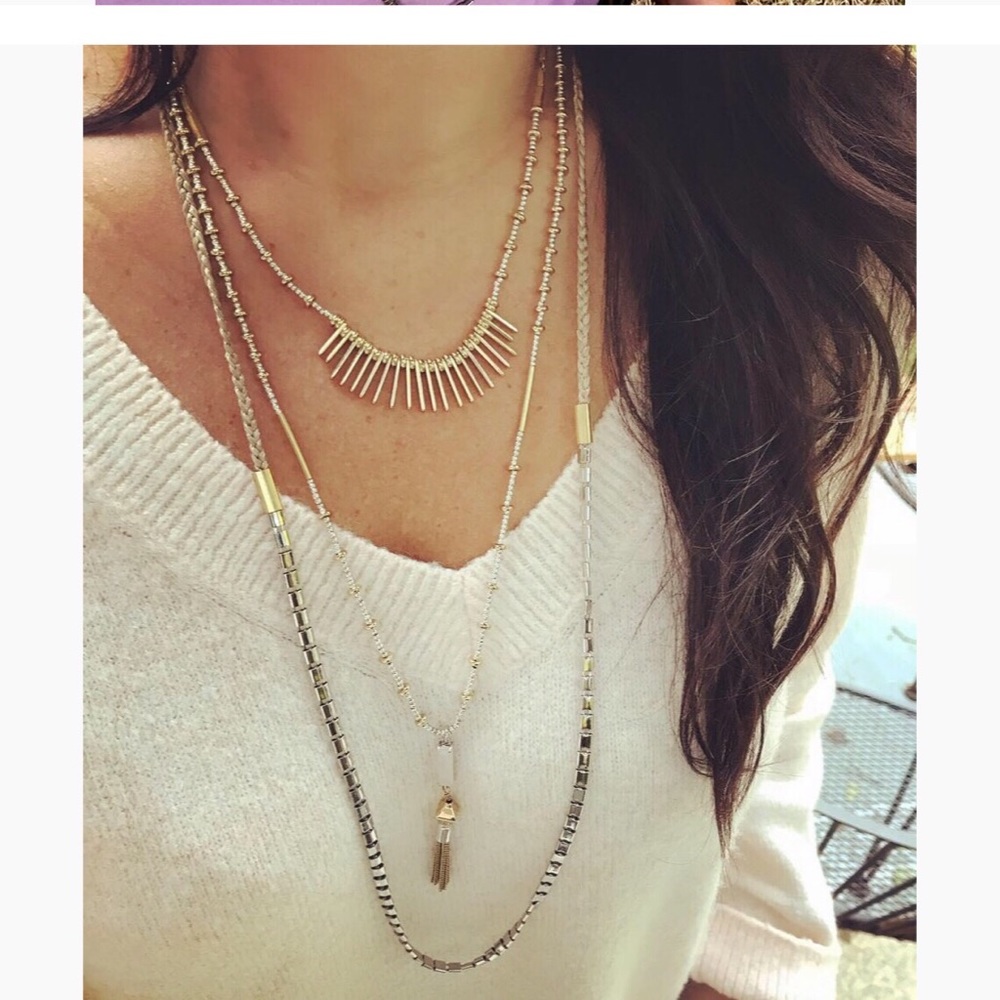 Riad layering necklace